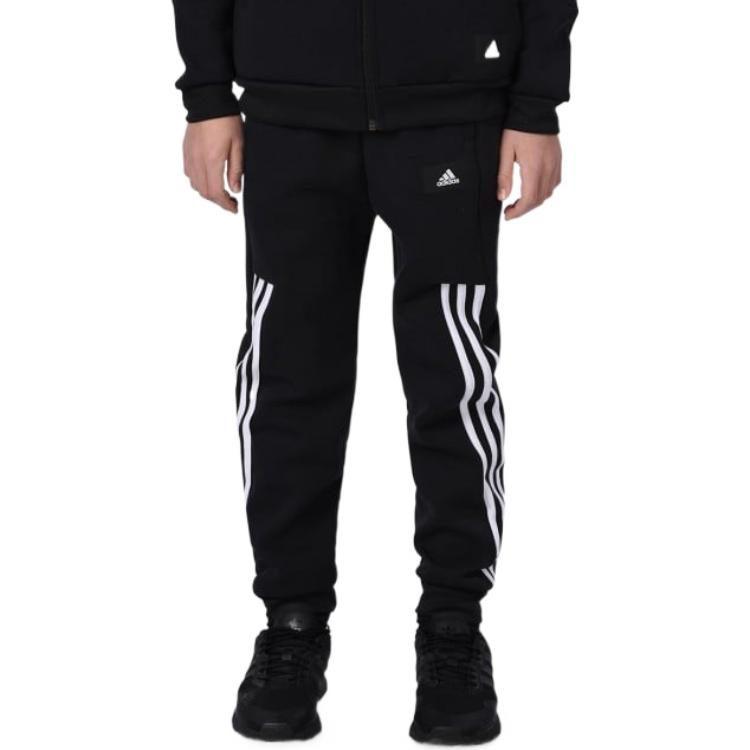 adidas Вязаные спортивные штаны для начальной школы, средние H44337