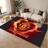 Custom Rug Manchester United Pattern Print Name Text Soft Non‑Slip Floor Carpet for Home Indoor Decoration