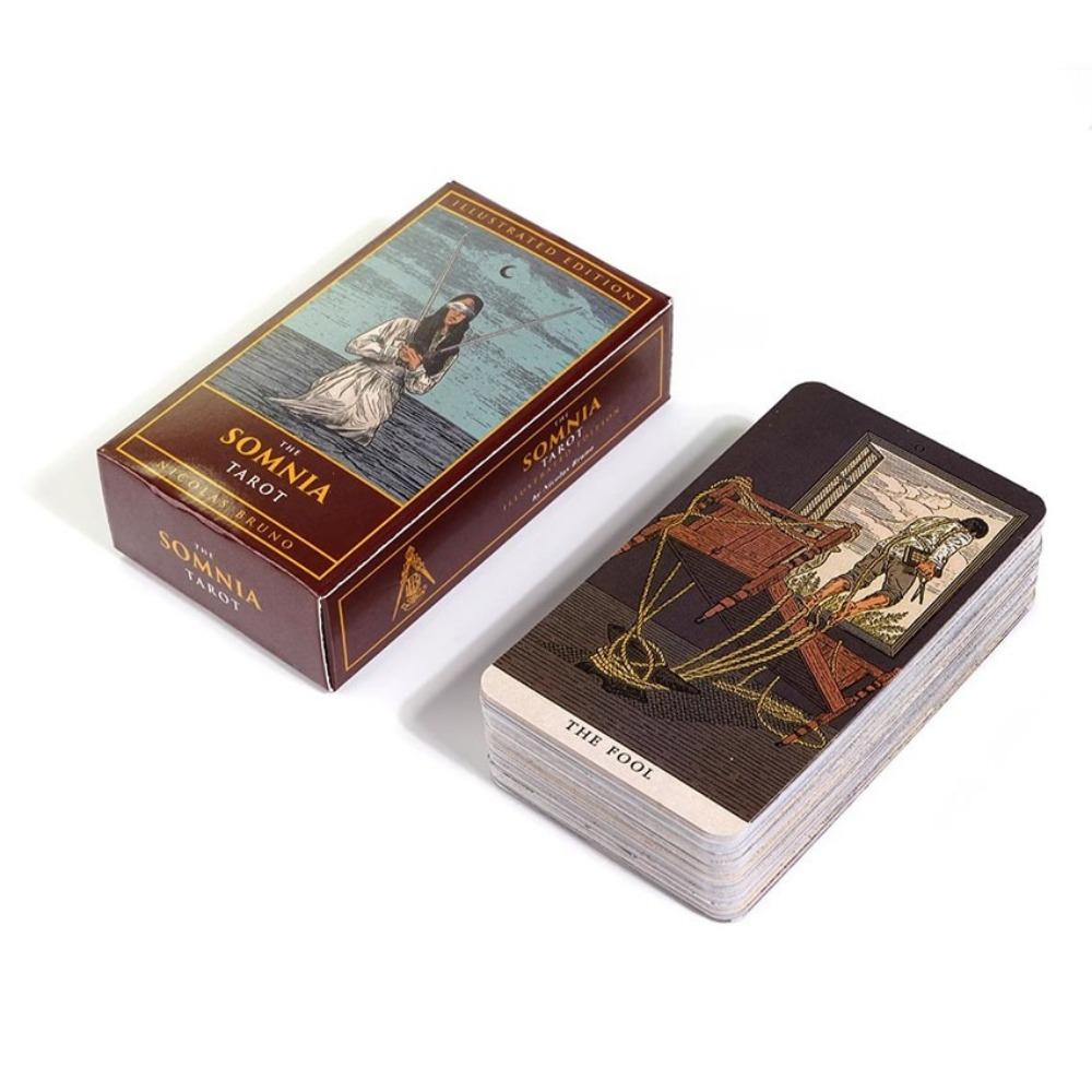 10,3*6 см колода Таро Сомния, иллюстрированное издание, серия из 78 карт, вдохновленная мечтами и кошмарами