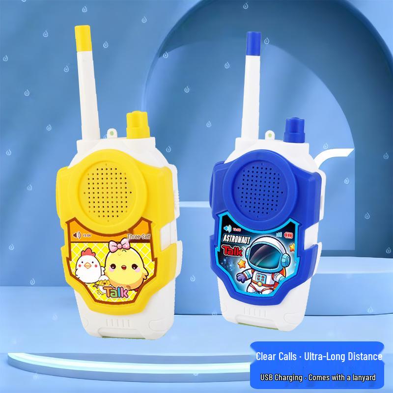 Детская беспроводная рация: Интерактивная игрушка-рация для родителей и детей