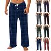 Men's Allover Printed Home Pants Sleeping Pajama Pants Long Pants Pajama Pants