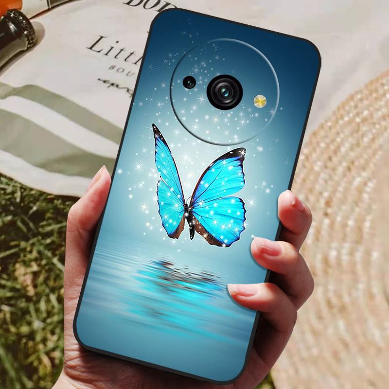 Чехлы для Oukitel C59 Pro Мягкий чехол Милый принт с кошкой Силиконовый чехол для Oukitel C59 Pro Чехол Oukitel C59Pro Полностью защитный Funda