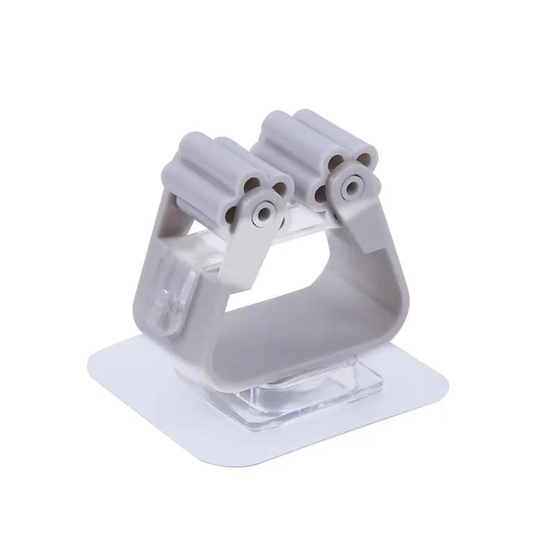 Настенный держатель для швабры, вешалка для щетки и метлы, стеллаж для хранения вещей, в ванной комнате, крючки для подвесных труб, бытовые инструменты для дома