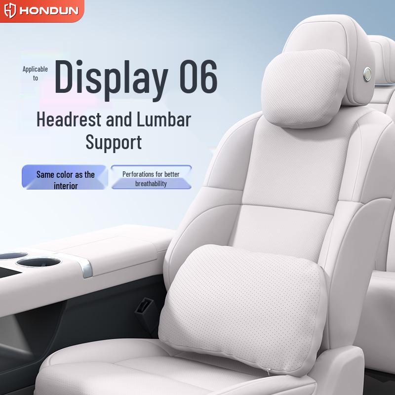 Shijie 06 Car Headrest & Lumbar Support Pillow Set