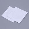 Хранение конвертов Прозрачное окно Кейс Клапан Белый Сложенный бумажный пакет 10/50 шт. 12,5 см Бумажные конверты для CD DVD-дисков