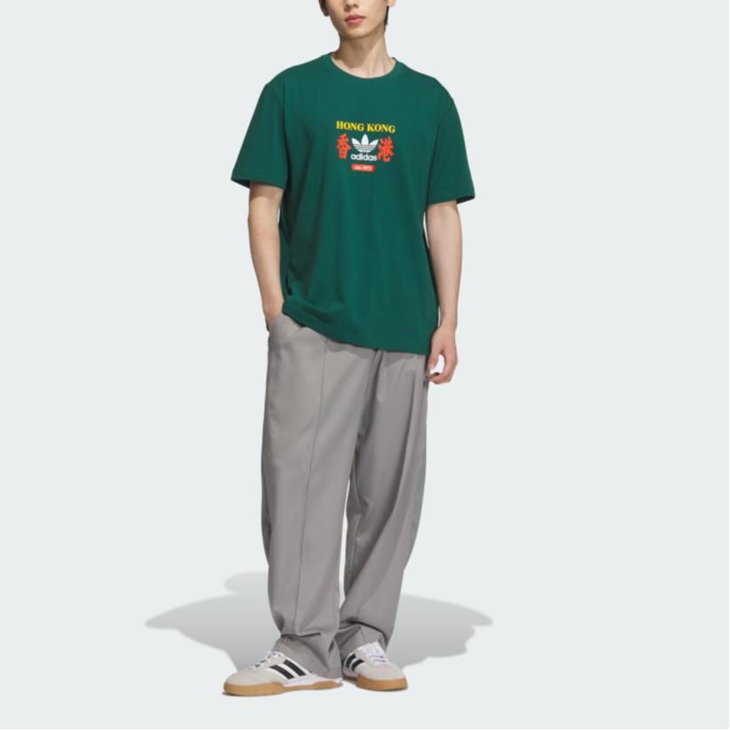 adidas Футболка бренда Og Hk Азиатский размер KA9727