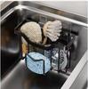 2025 держатель для губки для кухонной раковины, подвижный держатель для щетки, вешалка для полотенца, подвесная корзина, маленькая в органайзере, аксессуары, стойка, корзина