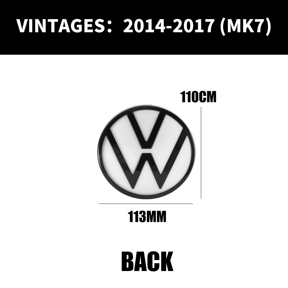 Car Front Grill Rear Trunk Emblem Lid Covers Accessories For Volkswagen VW Golf 7 MK7 2014-2017 GOLF7.5 MK7.5 2018-2020 zl2
