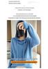 2024 Autumn/Winter Women's Wool Hooded Knit Sweater - Loose, Thick, and Easy to Match