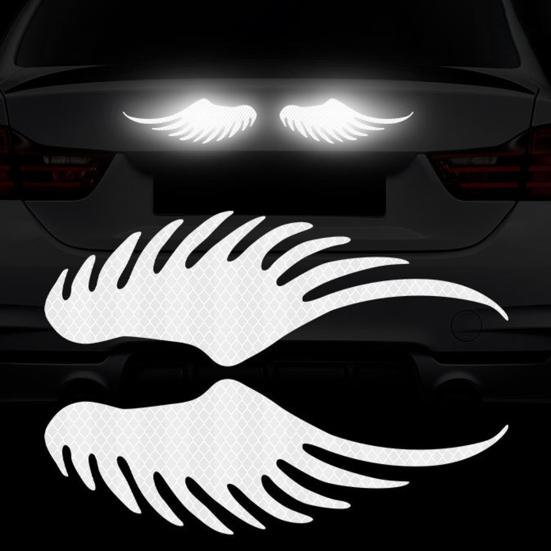 Наклейка на кузов автомобиля, практичная, высокая яркость, яркий цвет, крыло ангела, авто наклейка, автомобильные аксессуары