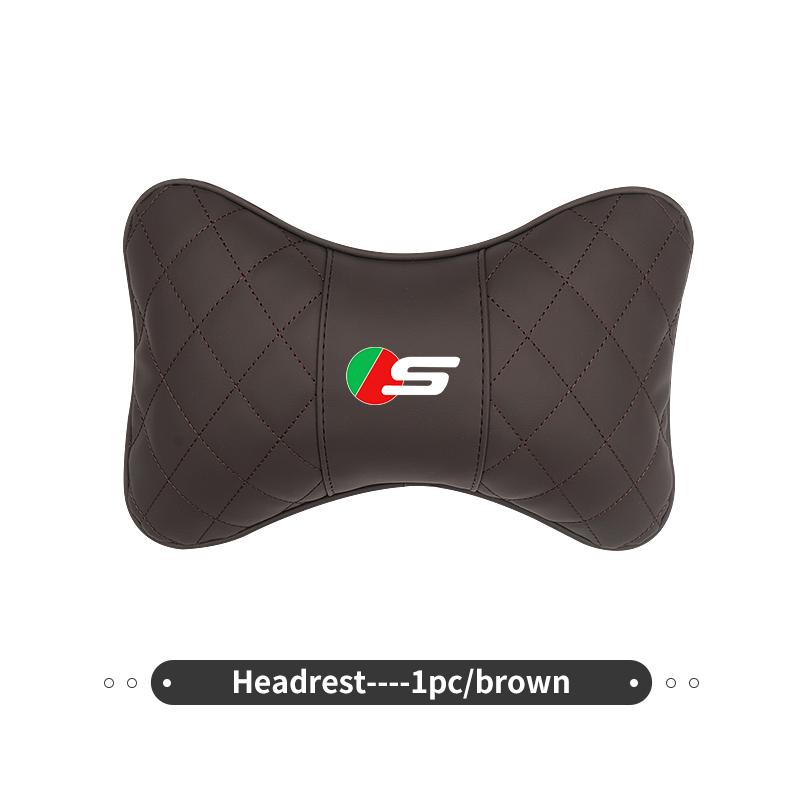 For Jaguar Car Neck Rest Headrest Cushion Pillow Interior Accessories XK S-Type F-Type X-Type F-Pace I-Pace E-Pace XFR XKR SS17