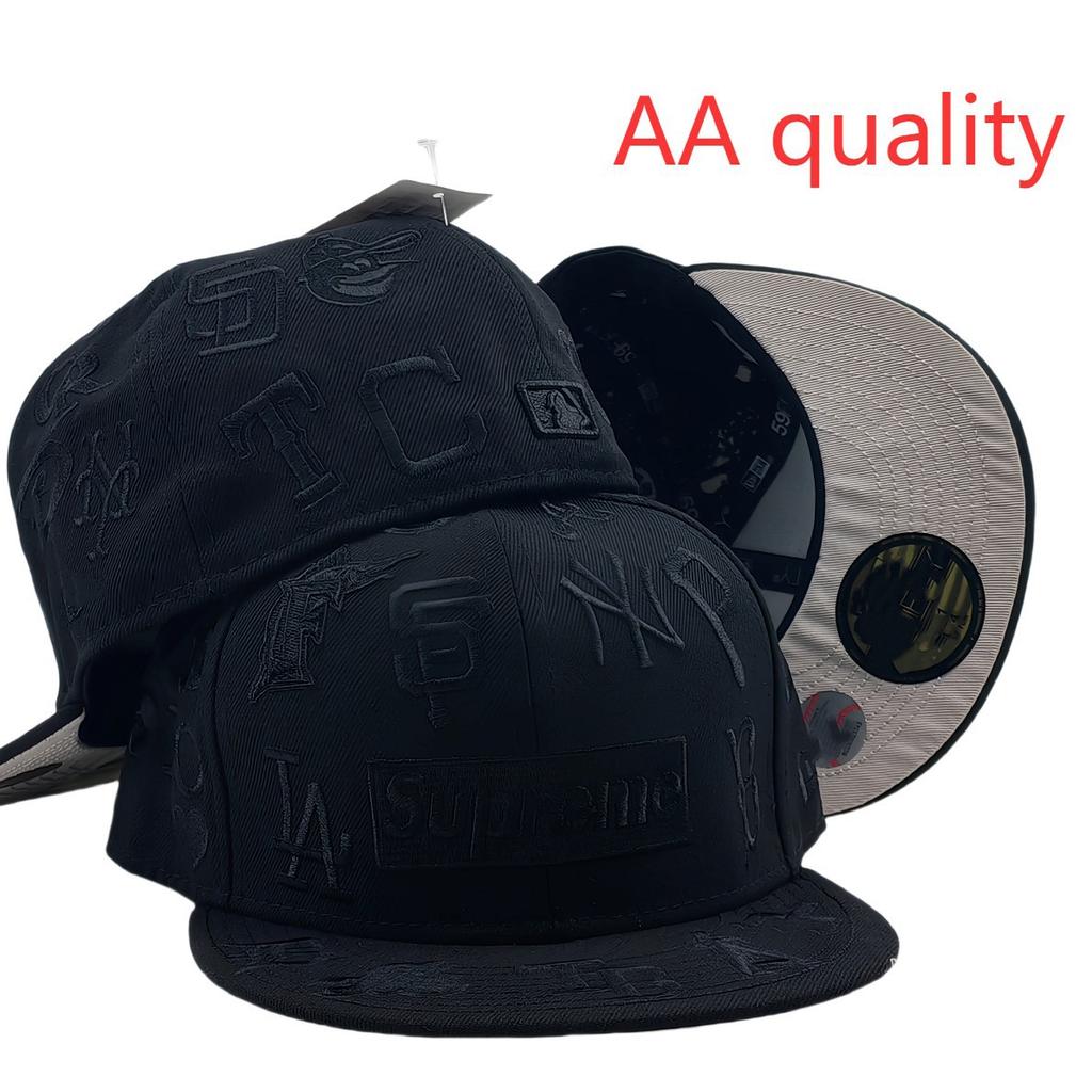 New popular team baseball cap AA Patterned flat-brimmed fashion-sized flat-brimmed hat