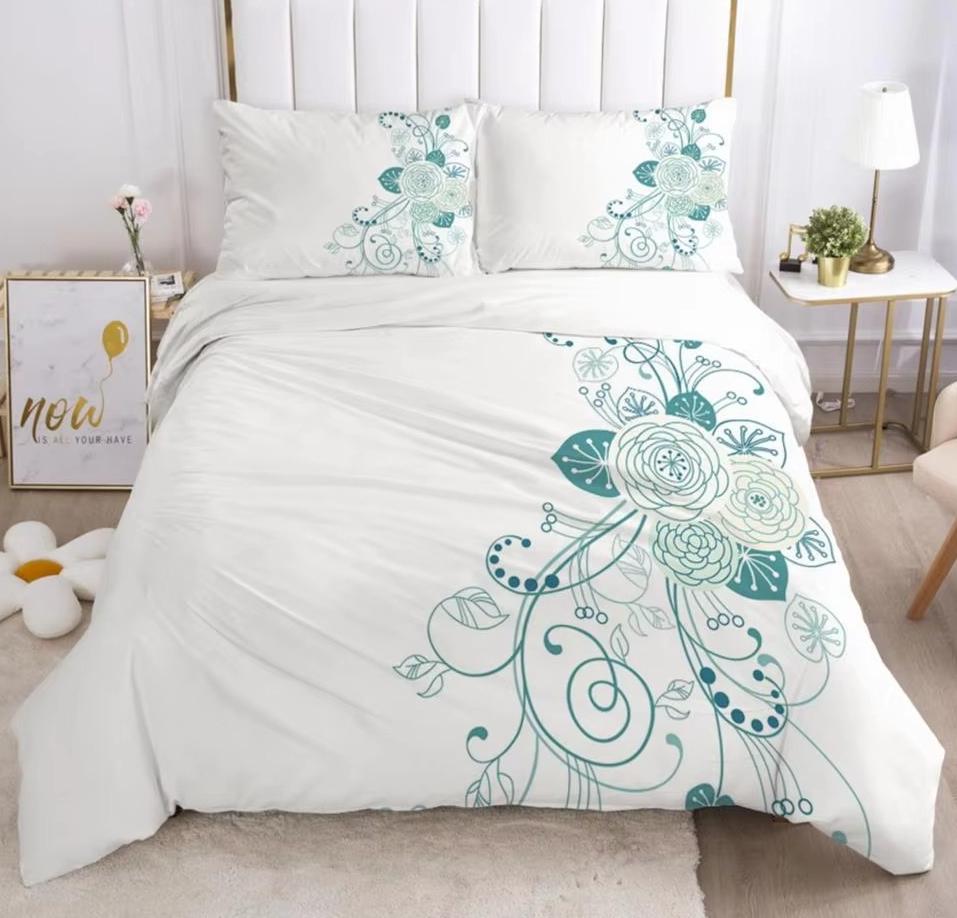 Comforter 3D Hd Quality Printed Queen King Size Home Decor Bedding Set For Women Coworker Gift 3 Piece Set With 2 S
