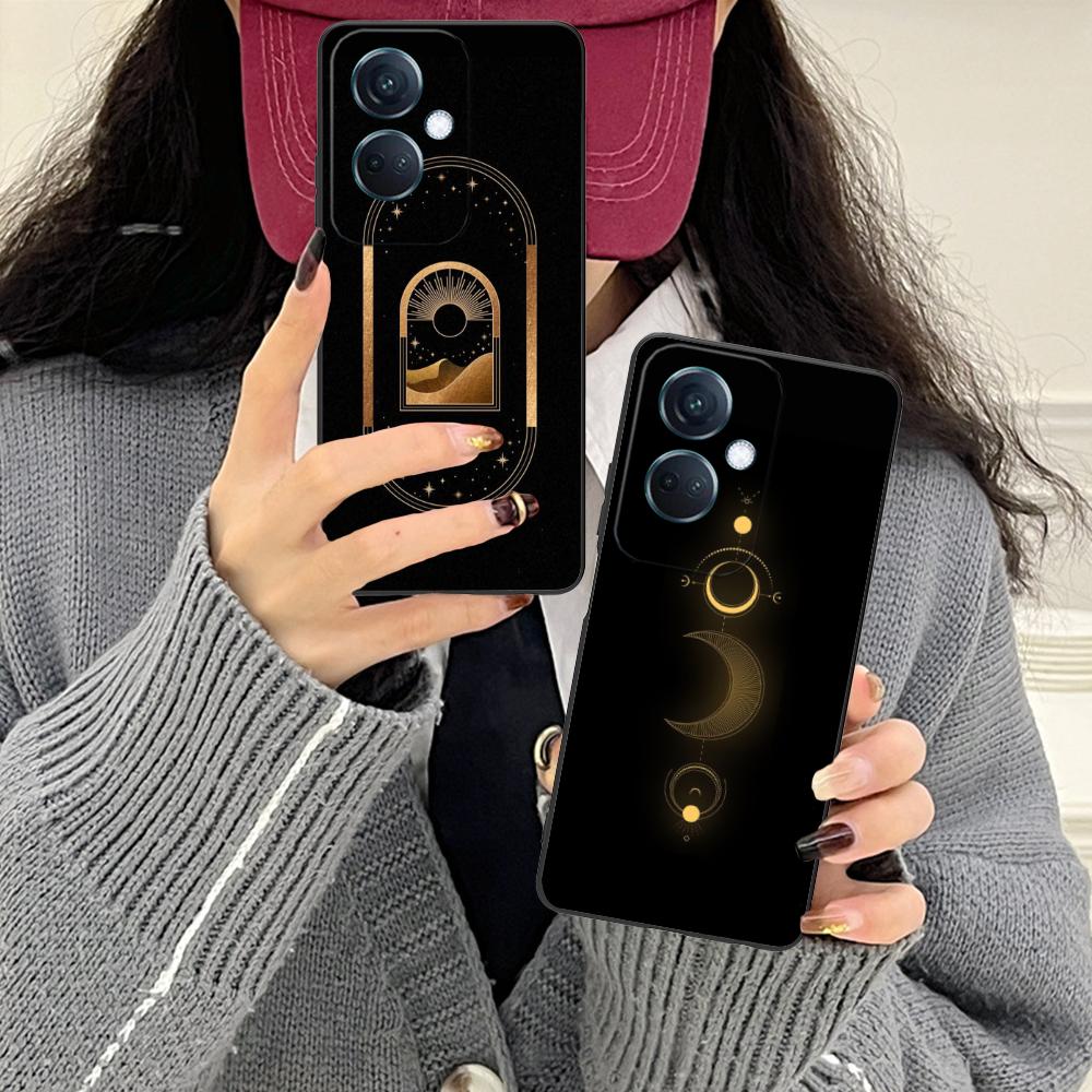 Чехол для мобильного телефона Солнце Луна для OPPO Find X9 X8 X7 X6 X5 X3 X2 Plus s Pro Ultra Lite Красочная Печать Чехол Роскошный Красивый