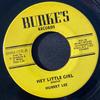 7-дюймовая пластинка HUBERT LEE THE SOUL SYNDICATE Hey Little Girl Little Dubbing BNM008 Burkes Records US Reggae Ska Dub Б/у