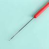 10 шт./компл. крючок для вязания, игла, красный, микро крючок, игла для большого плетения