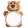 Cartoon Plush Toy Safety Baby Observation Mirror Cute Car Rear Seat Mirror  Blind Spot