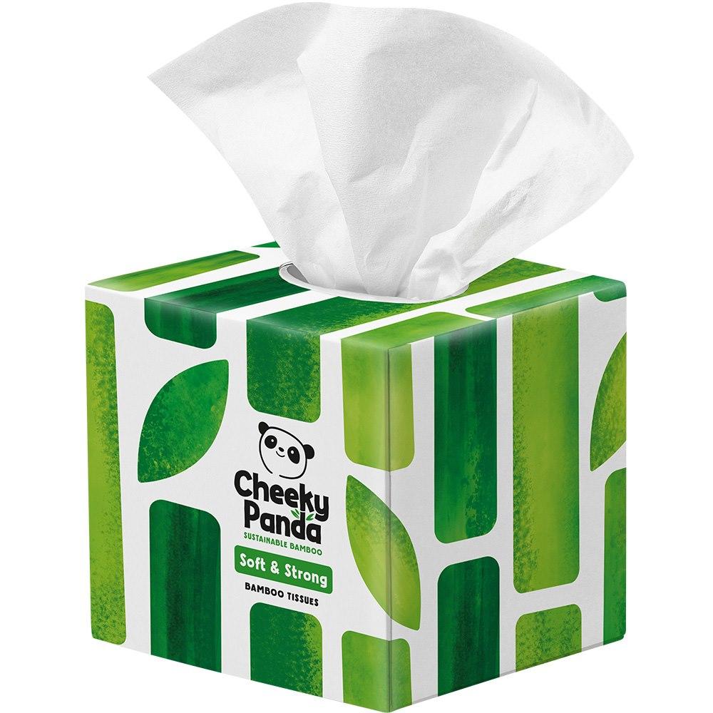 Cheeky Panda, Universal Bamboo Cosmetic Wipes, Box of 56