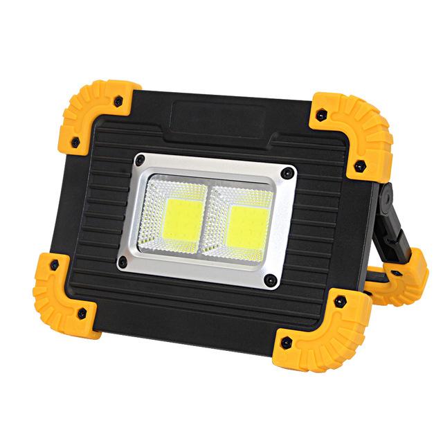 LED Work Light 18650 Rechargeable Searchlight Handheld Spotlight Outdoor Waterproof Emergency Light Auto Repair Light