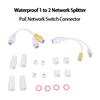 POE Splitter Networking Cabling Connector RJ45 Connector For Security Camera Install Double Purpose Poe Separator