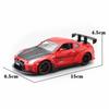 R35 Gtr Alloy Car Model 132 With Light Sound Open Doors For Gift Kids