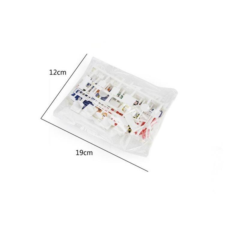 56 Pcs/set of Children DIY Model Scene Toy Sign Road Sign Roadblock Traffic Sign