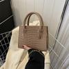 Chic And Trendy Small Square Handbag Casual Crossbody Bag With Unique Design For Everyday Use