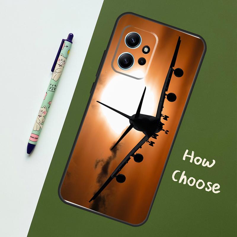 Чехол для телефона Авиалайнер Самолет Самолет Для Xiaomi Redmi Note 13 11 10 12 14 15 Pro Plus Чехол Для Redmi 15 14C 10C 13C 12C 15C