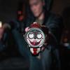 Водонепроницаемые кварцевые часы Mark Fairwhale Russian Clown с декоративным ремешком из натуральной кожи