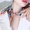 Silk Scarf Clip Brooches Women Vintage Trendy Charm Shawls Scarves Buckle Holder