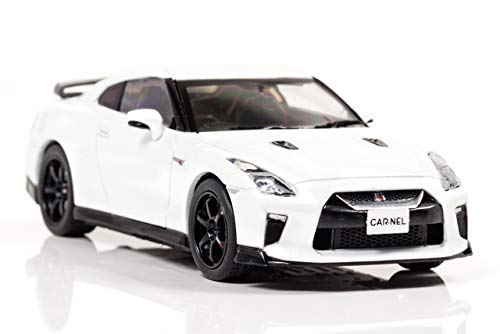 CARNEL 1/43 Scale Nissan GT-R Track Edition Engineered by Nismo (R35) 2017 Brilliant White Pearl Finished Product