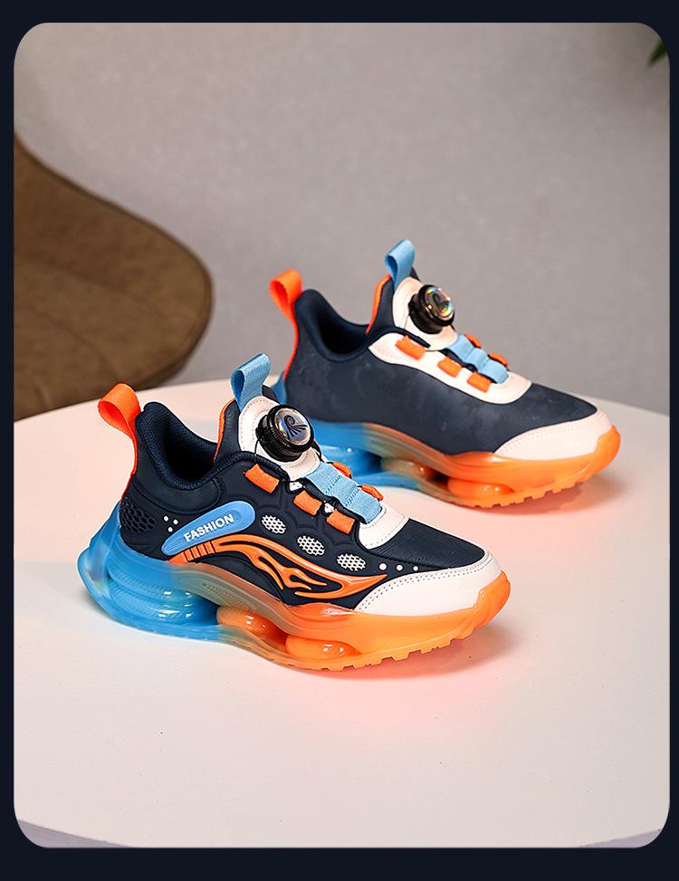 Детские дышащие нескользящие спортивные баскетбольные кроссовки - Новый стиль 2026 для мальчиков и девочек