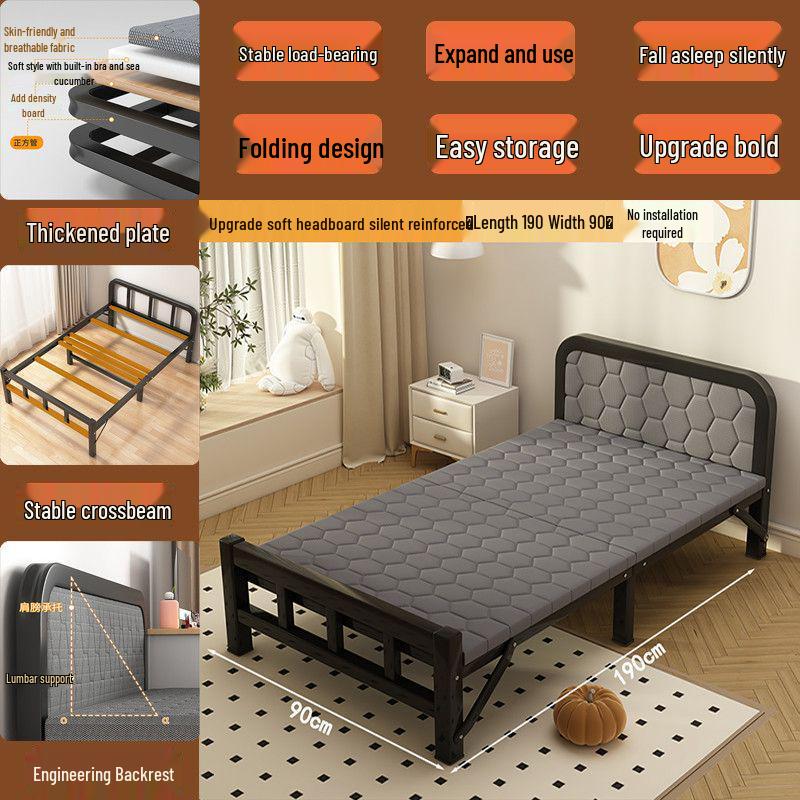 Portable Outdoor Foldable Camping Bed for Adults