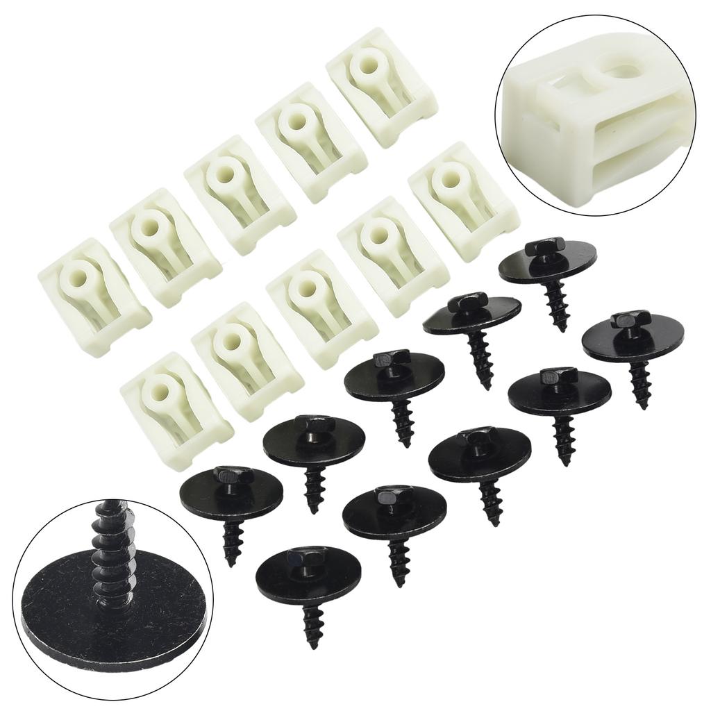 20 шт./компл. комплект передних и задних подкрылков автомобиля с зажимом C-Clip с болтом автомобильные аксессуары 07149213164 для BMW