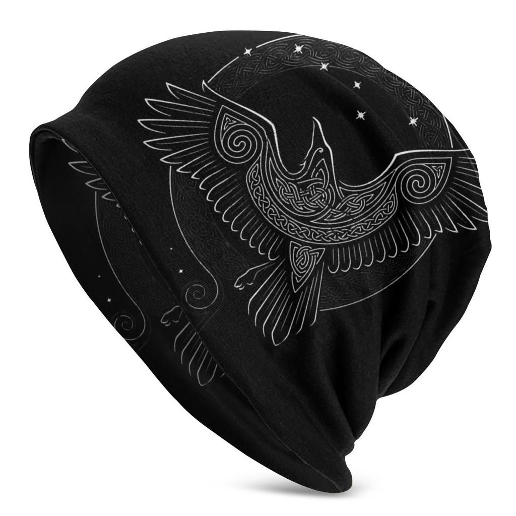FENRIR LOKI'S SON Wolf Romantic Horror Film Viking Unisex Bonnet Winter Windproof Double Layer Hats For Unisex Women