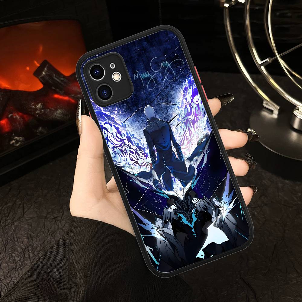 Classic Action Game D-Devil M-May C-Cry For Silicone Matte Phone Case For IPhone 16 Pro Max 15 14 13 12 11 X XS MAX
