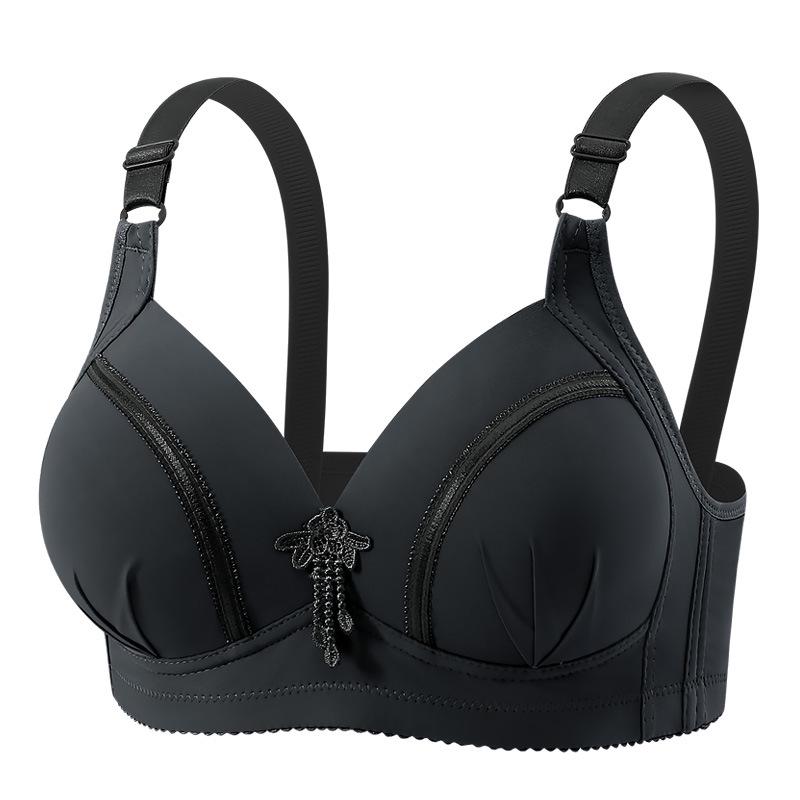 Wirefree Plus Size Anti-Sagging Support Bra for Mature Women