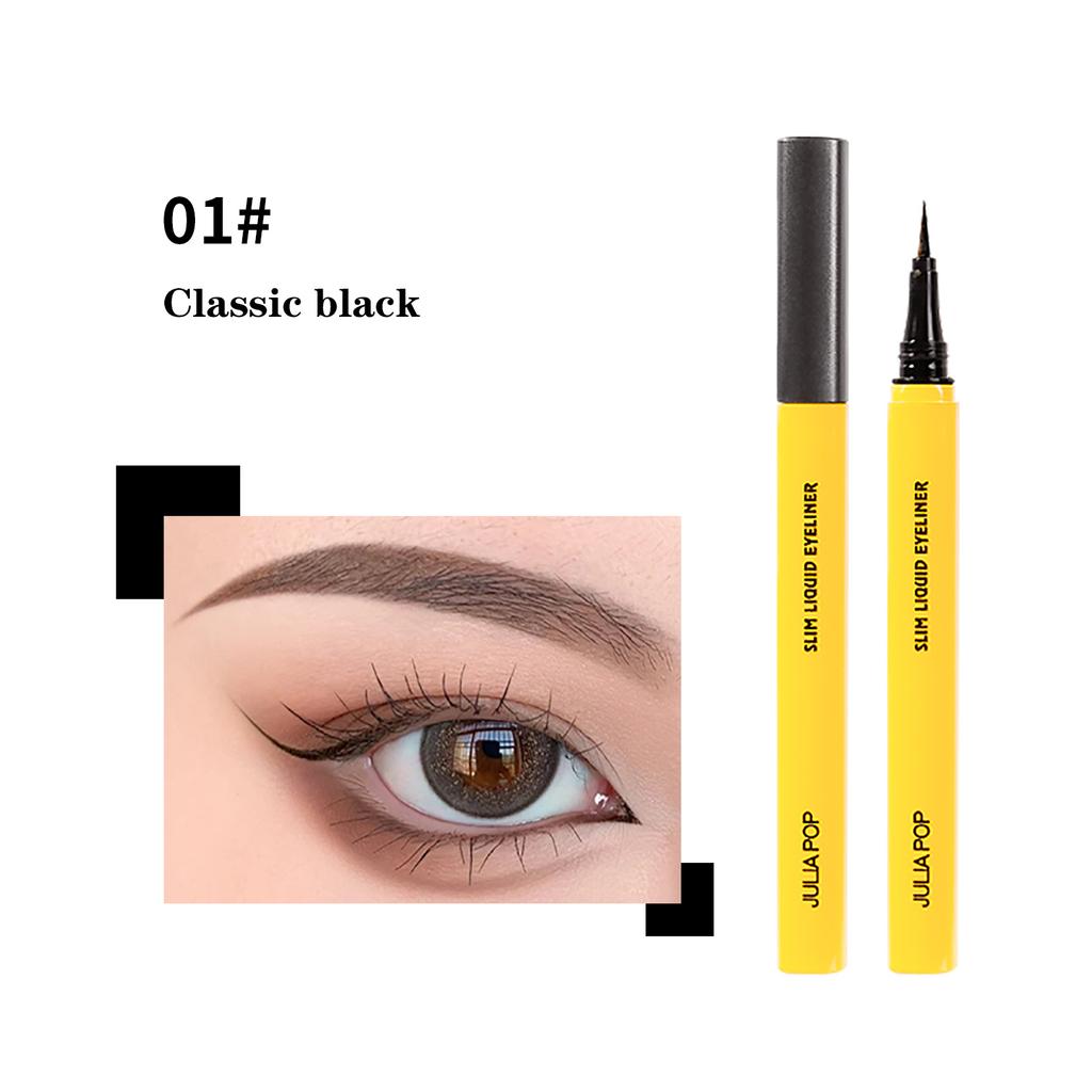 Многоцветная подводка для глаз, не размазывающаяся подводка для глаз, долговечный водонепроницаемый быстросохнущий карандаш для глаз