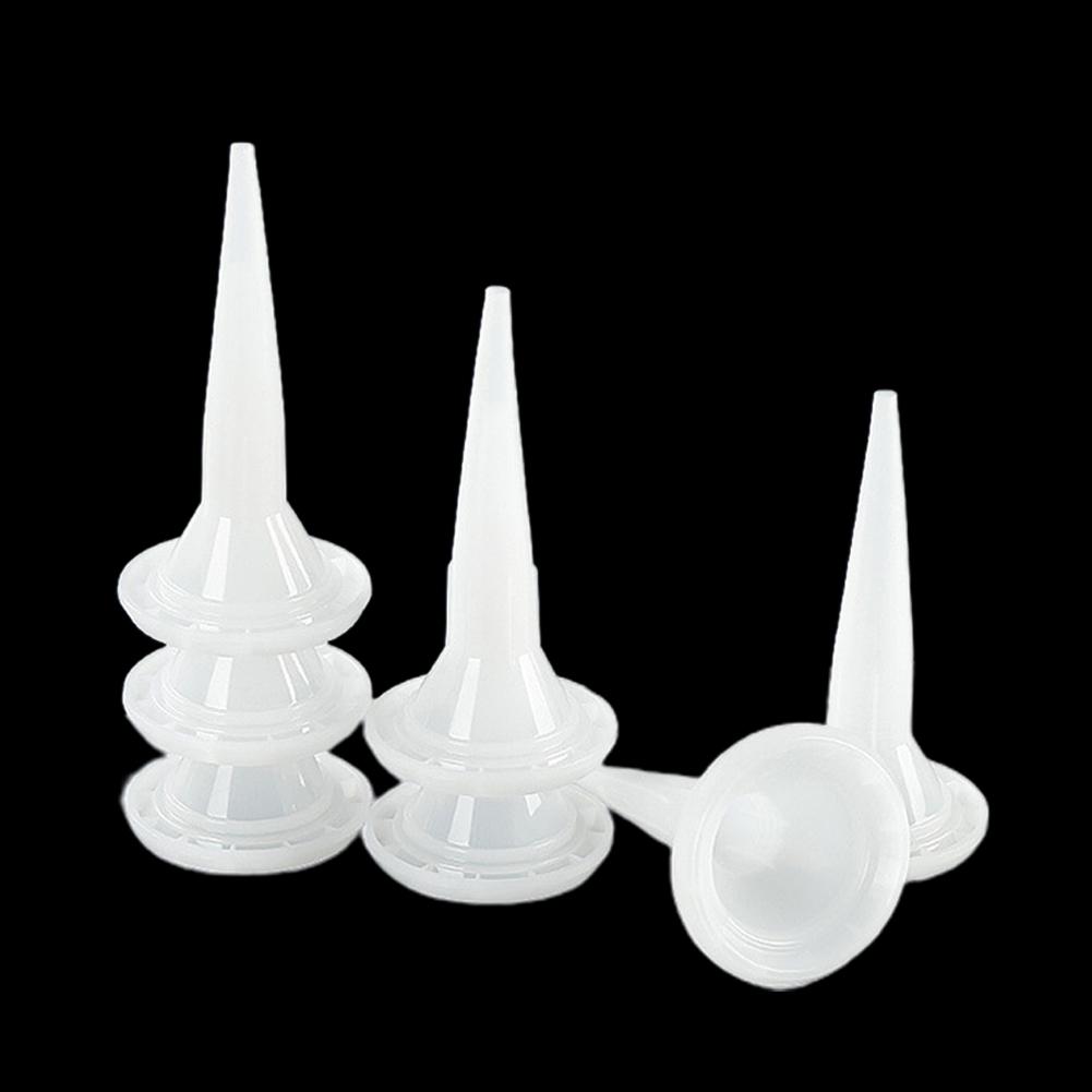 Universal Glue Nozzle White Caulking Tips Mouth Home Improvement