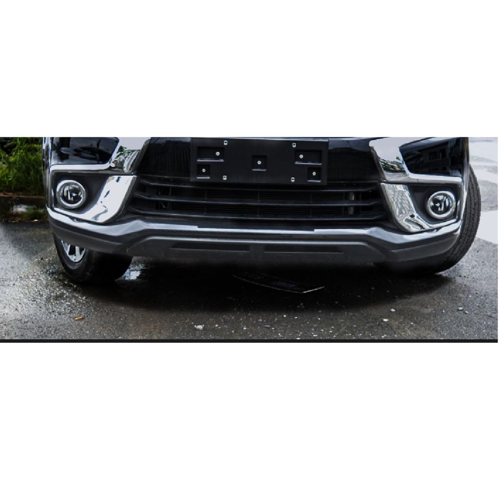 Стайлинга автомобилей декоративная рамка для передней противотуманной фары для Mitsubishi ASX 2016 2017 2018 ABS хромированная рамка противотуманной фары отделка