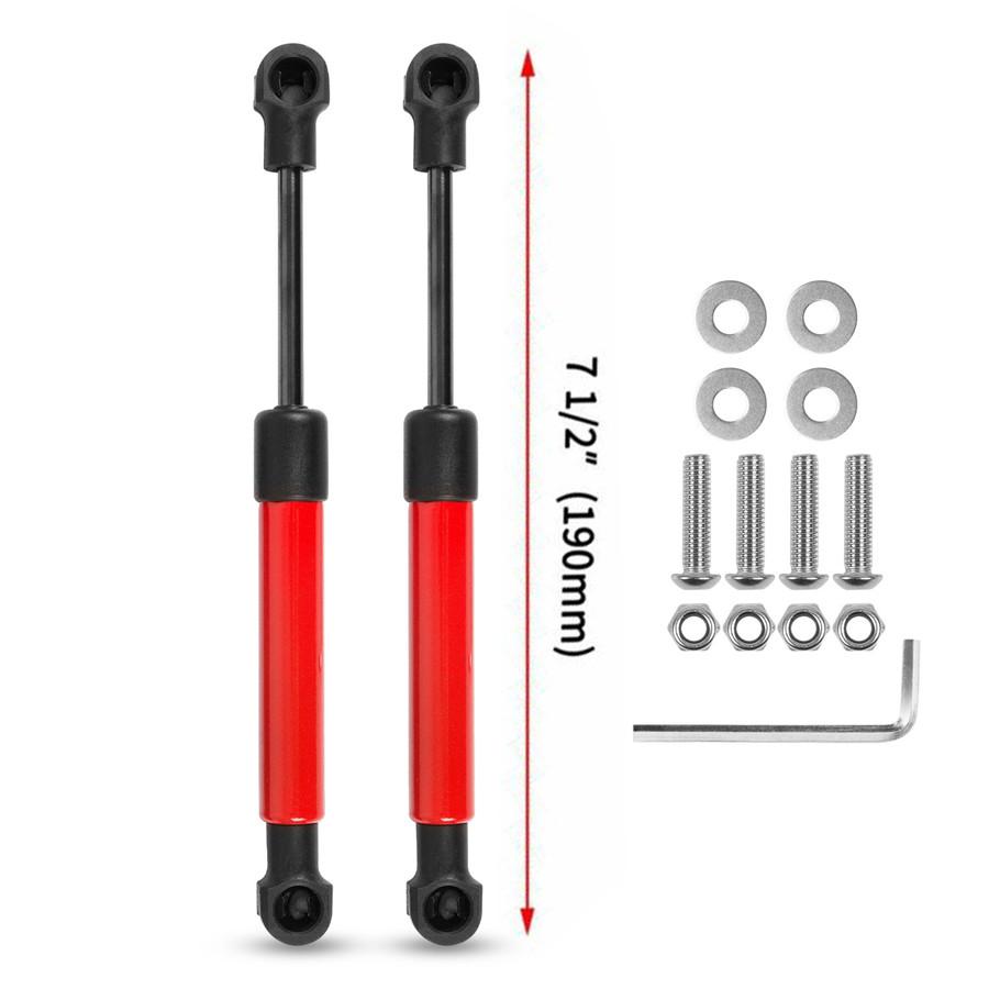 Красно-черные анодированные комплекты открывателей дверей из кованого алюминия для Can-Am Maverick X3 2017-2020