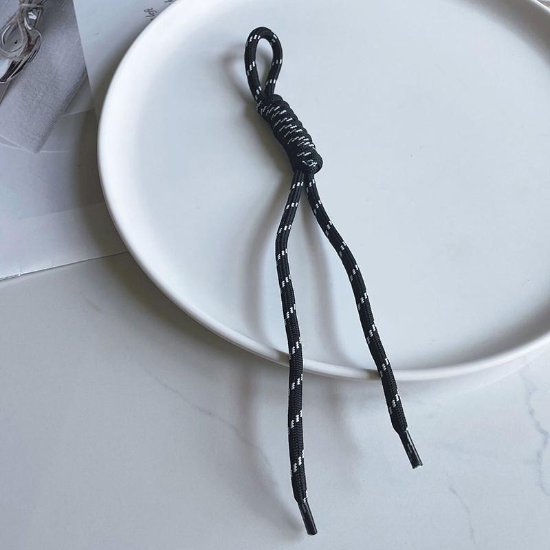 Креативный цветной плетеный шнурок для ключей с защитой от потери, нейлоновый веревочный брелок для автомобиля, рюкзака, подвески, аксессуары, подарок