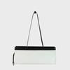 Diana Canvas Shoulder Bag S White_Black