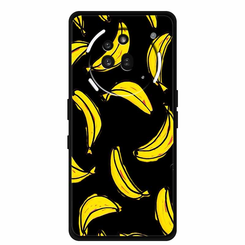 Чехол из ТПУ для Nothing Phone 3A Pro Чехол 3 A Pro Funda Мягкая Черная Силиконовая Задняя Крышка Для Nothing Phone3A Pro Чехлы Coque Мультяшный