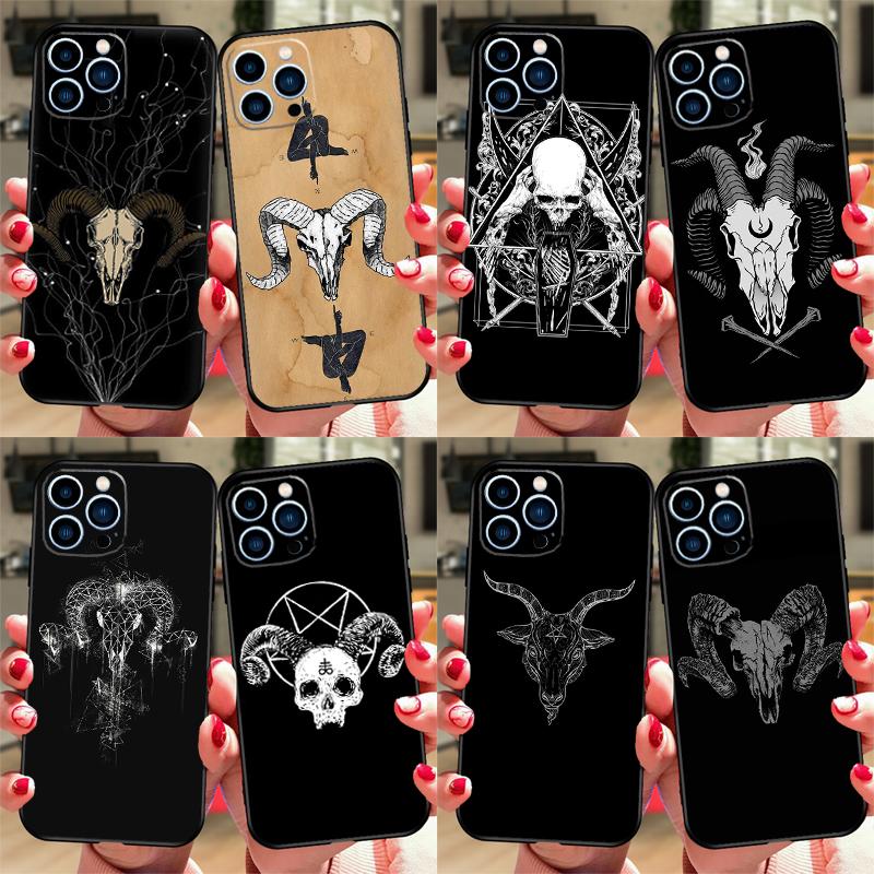 Чехол-череп барана скелет ужас для ZTE Nubia Red Magic 11 10S 9S 8S 8 9 10 Pro Plus 6 7 6S 7S Pro 5G 6R 10 Air