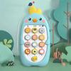 Baby Phone Toys Early Educational Simulation Music Telephone Toy for 1 To 3 Years Old Toddlers Blue