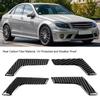 4pcs Carbon Fiber Inner Interior Door Handle Trim Cover for Mercedes W204 2005 2012