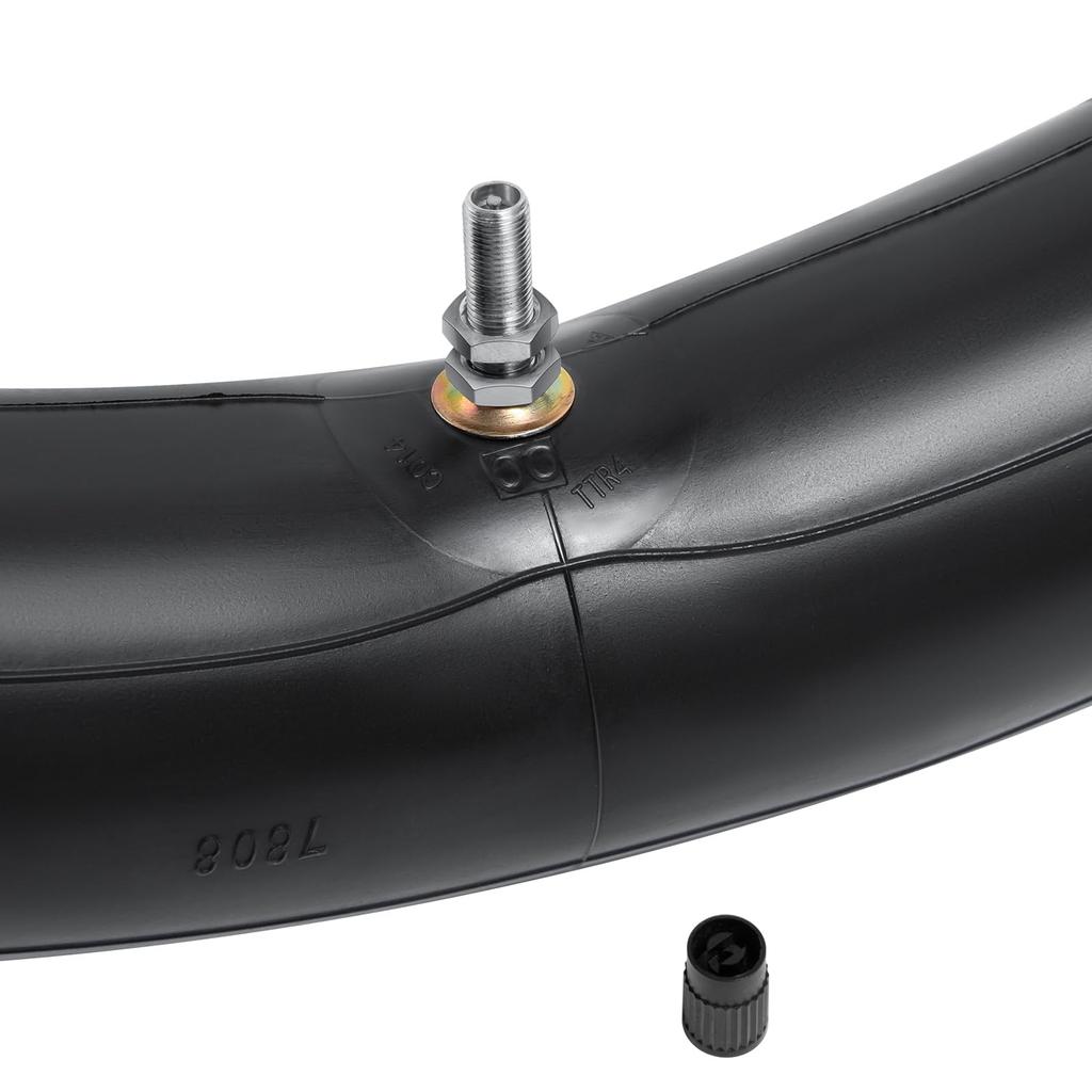 PaoWin Inner Thick with TR4 Inner Motorcycle Inner Tire Inner Motorcycle Tire Inner Moped Inner 2-Pack 4.10-19 Tubes, Wall, Heavy-Duty, Valves,