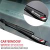 Sport Automobile Decoration Window Wiper Reflective Decal Waterproof Sticker For Nissan Juke Sentra Navara Leaf Almera X-trail
