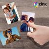 Бумага для мгновенной печати Zink Premium, совместимая с камерами и принтерами Polaroid Snap, Zip, Mint 2"x3" (30 шт.) Снимай, Касайся,